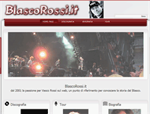 Tablet Screenshot of blascorossi.it
